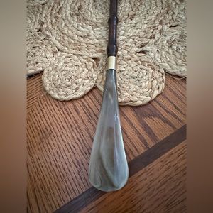 Vintage MCM Bamboo Shoe Horn With Golf Club Head Made In Italy 22’’long